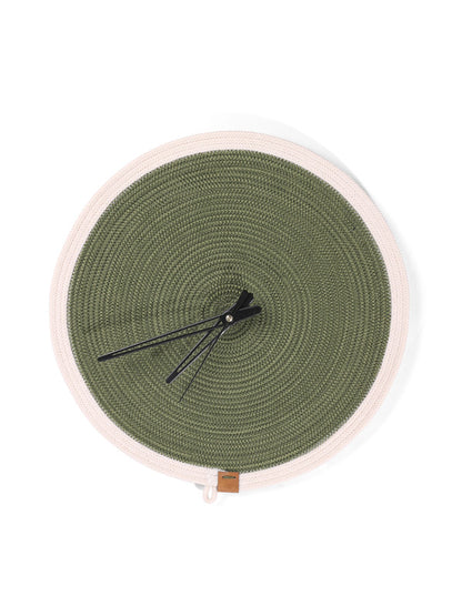 Olive Harmony Mini Wall Clock