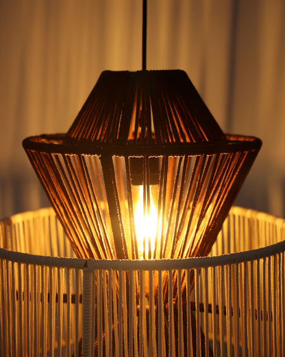 Umami Studio Eclipse Checkered Pendant Lamp