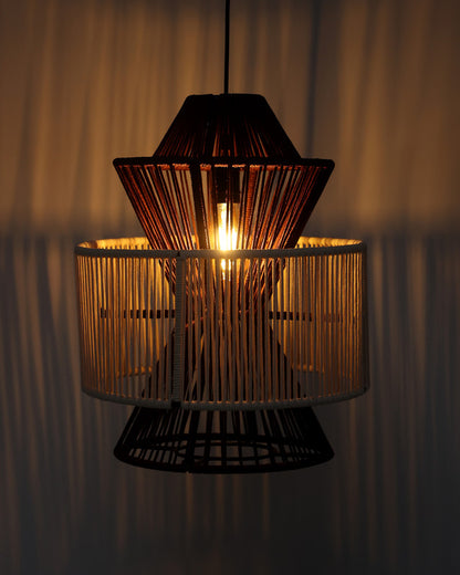 Umami Studio Eclipse Checkered Pendant Lamp