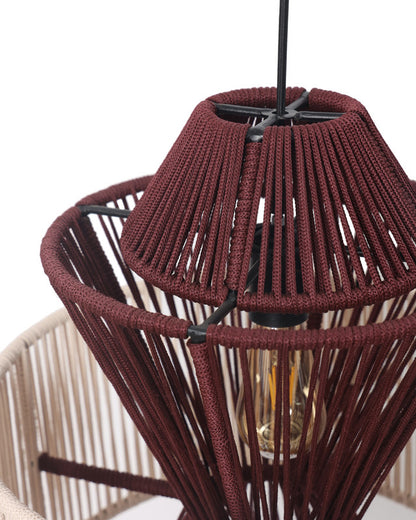 Umami Studio Eclipse Checkered Pendant Lamp