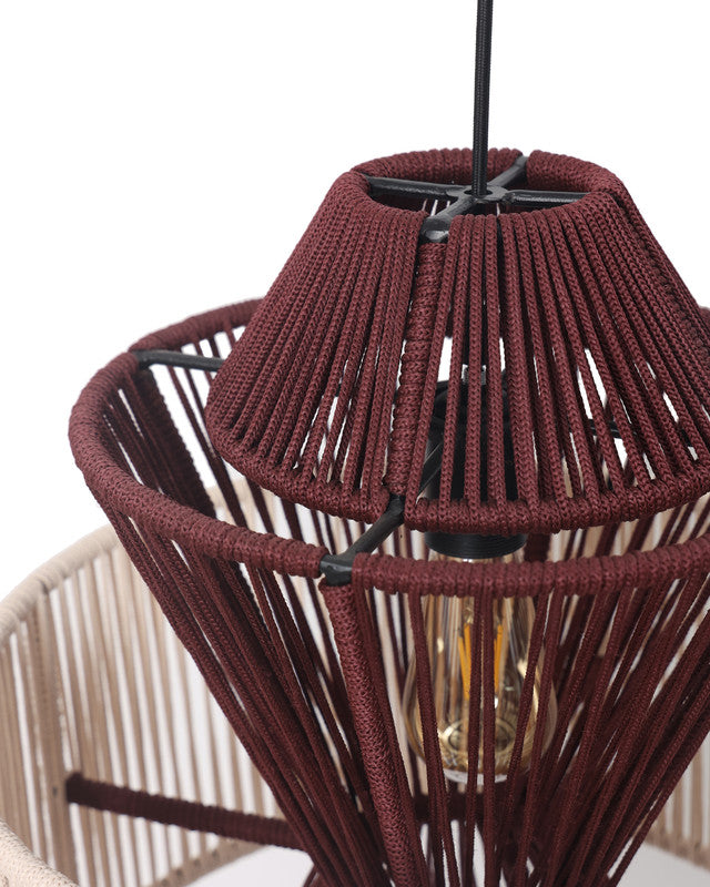 Umami Studio Eclipse Checkered Pendant Lamp
