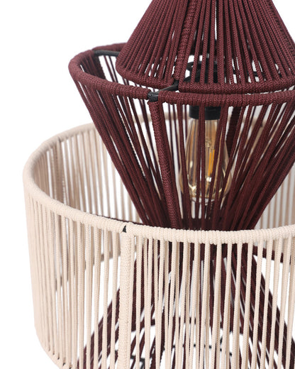 Umami Studio Eclipse Checkered Pendant Lamp