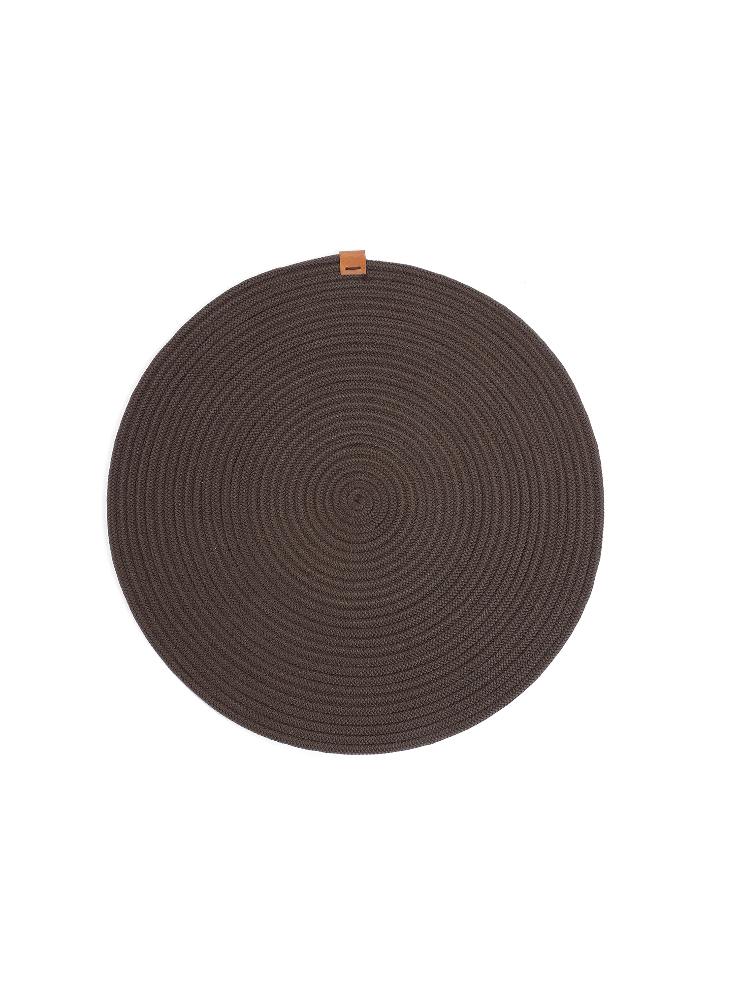 Earthy Elegance Brown Rope Mats (Set of 2)