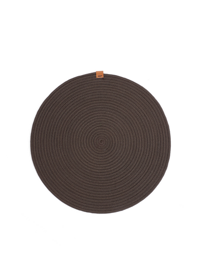 Earthy Elegance Brown Rope Mats (Set of 2)