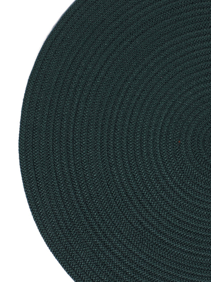 Serene Green Luxe Dining Mats (Set of 2)