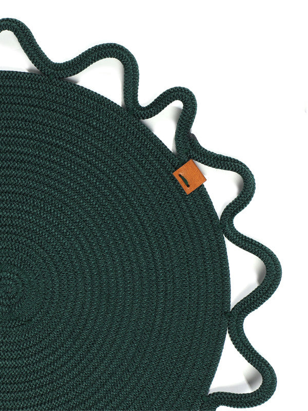 Verdant Grace Designer Rope Mats (Set of 2)