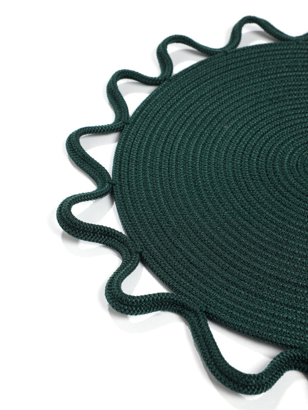 Verdant Grace Designer Rope Mats (Set of 2)