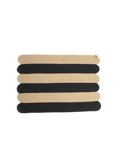 Umami Studio’s Striped Elegance Floor Mat