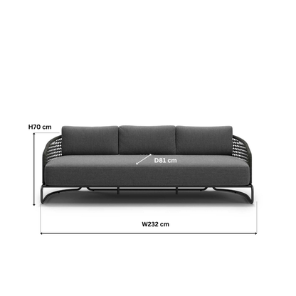 Serra Nest Three Seater Sofa